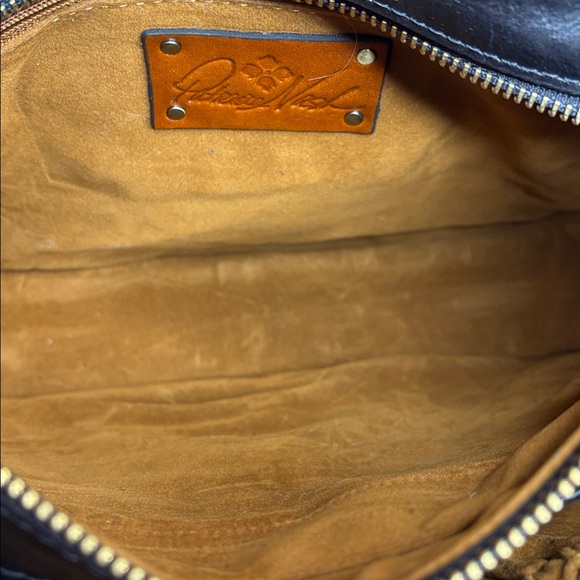 Patricia Nash Exotic Cat Collection Saddle Bag - Picture 7 of 8